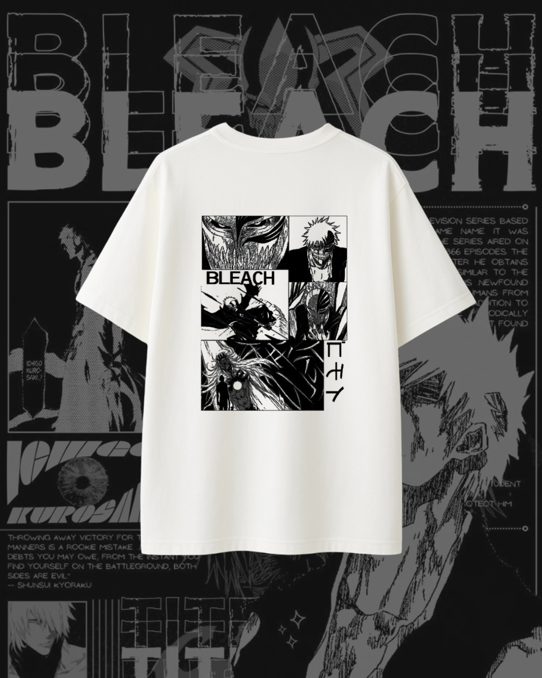 OVERSIZE Modelo Bleach