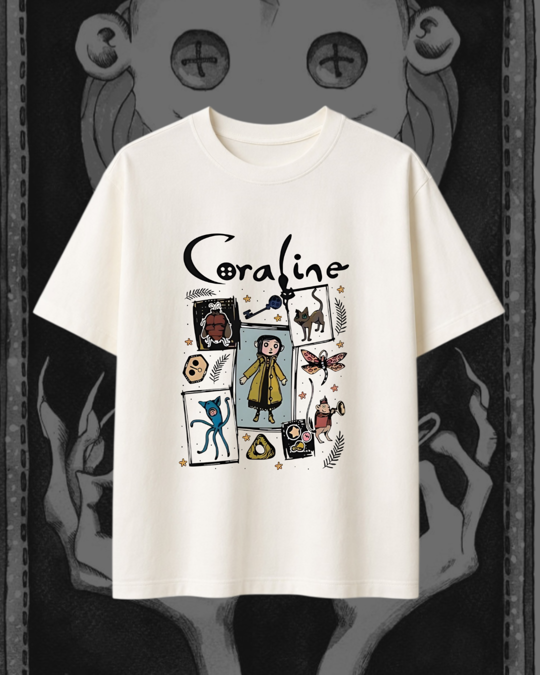 OVERSIZE CORALINE