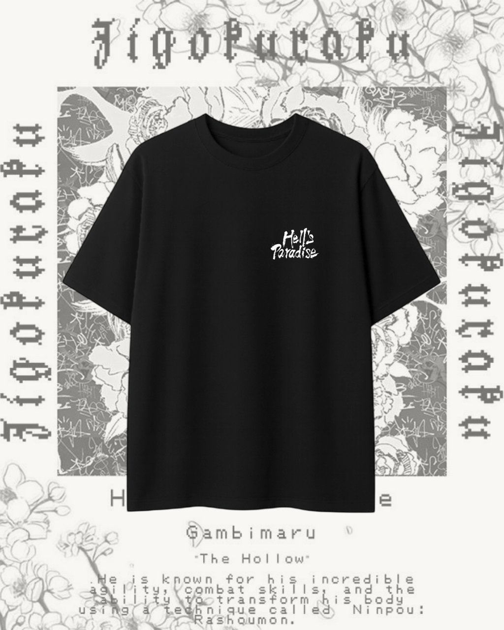 OVERSIZE Modelo Gabimaru