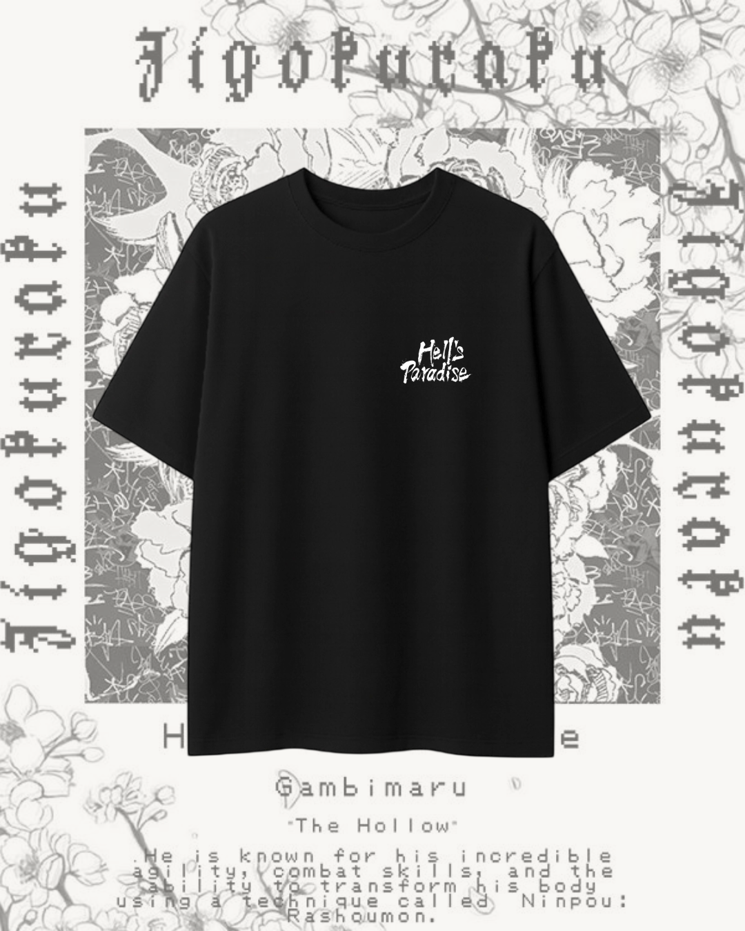 OVERSIZE Modelo Gabimaru