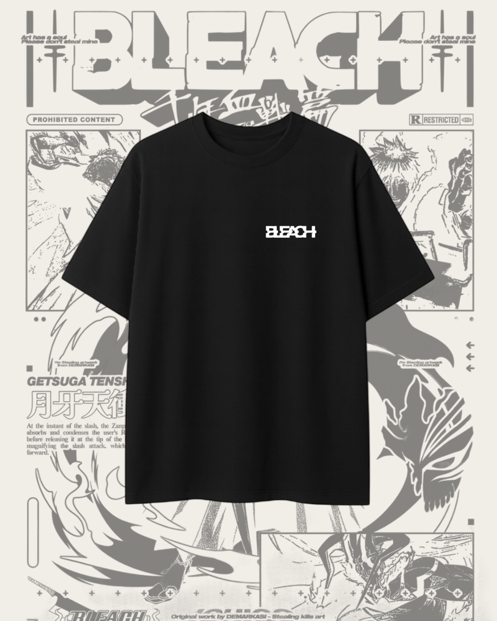OVERSIZE Modelo Ichigo Kurosaki