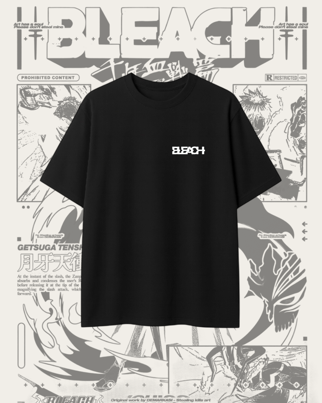 OVERSIZE Modelo Ichigo Kurosaki