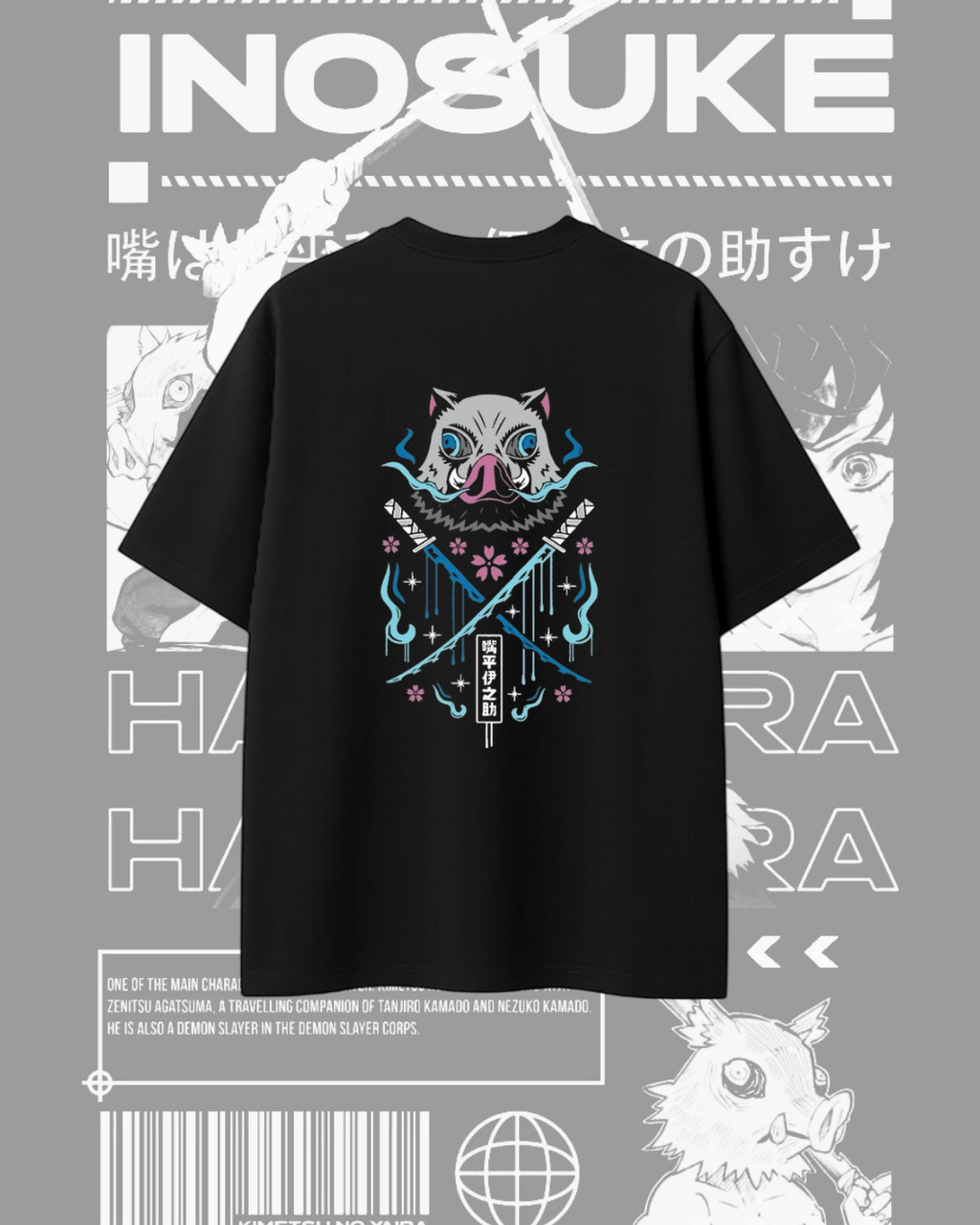 OVERSIZE Modelo Inosuke