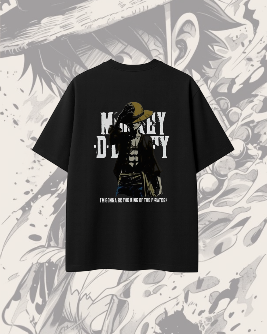 OVERSIZE Polo Monkey d Luffy