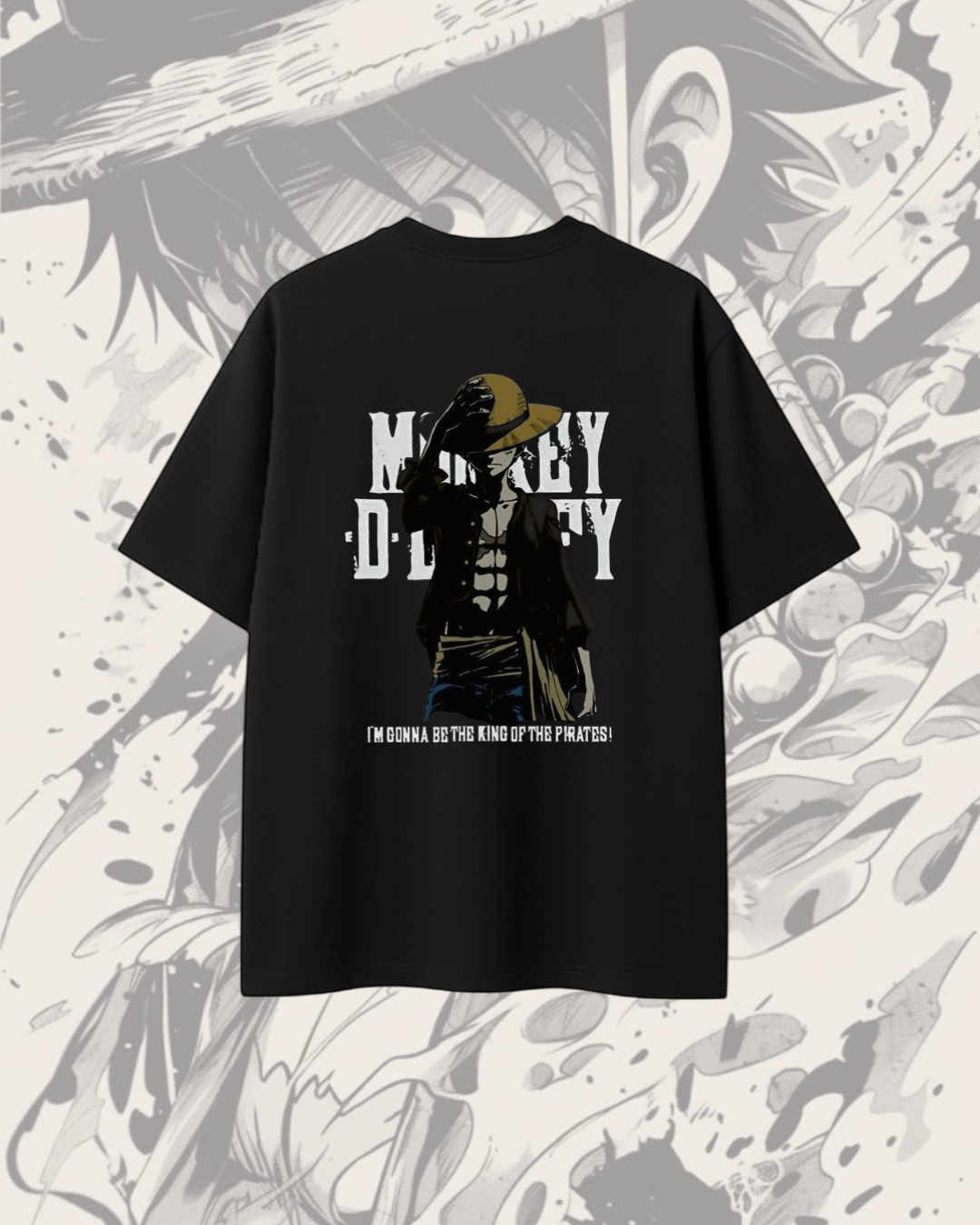 OVERSIZE Polo Monkey d Luffy
